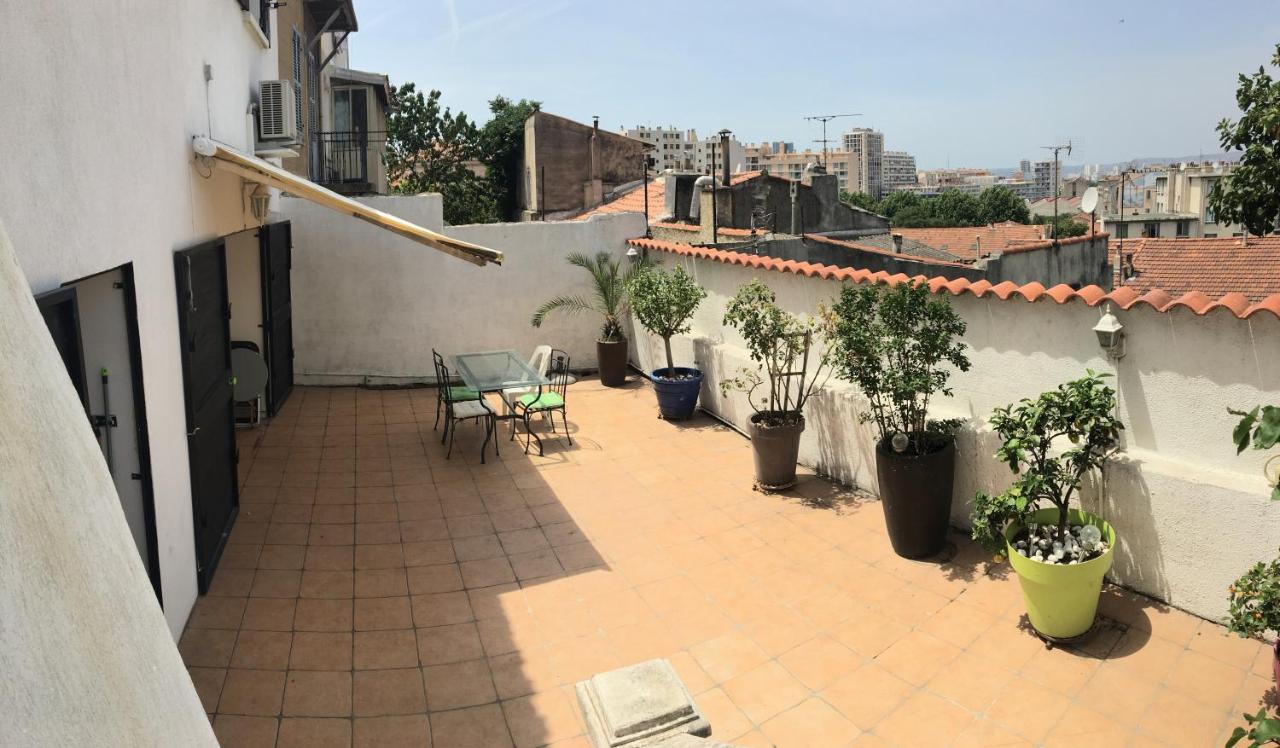 Maison 3 Chambres Gde Terrasse Proche Vieux Port Et Sncf Marsilia Exterior foto
