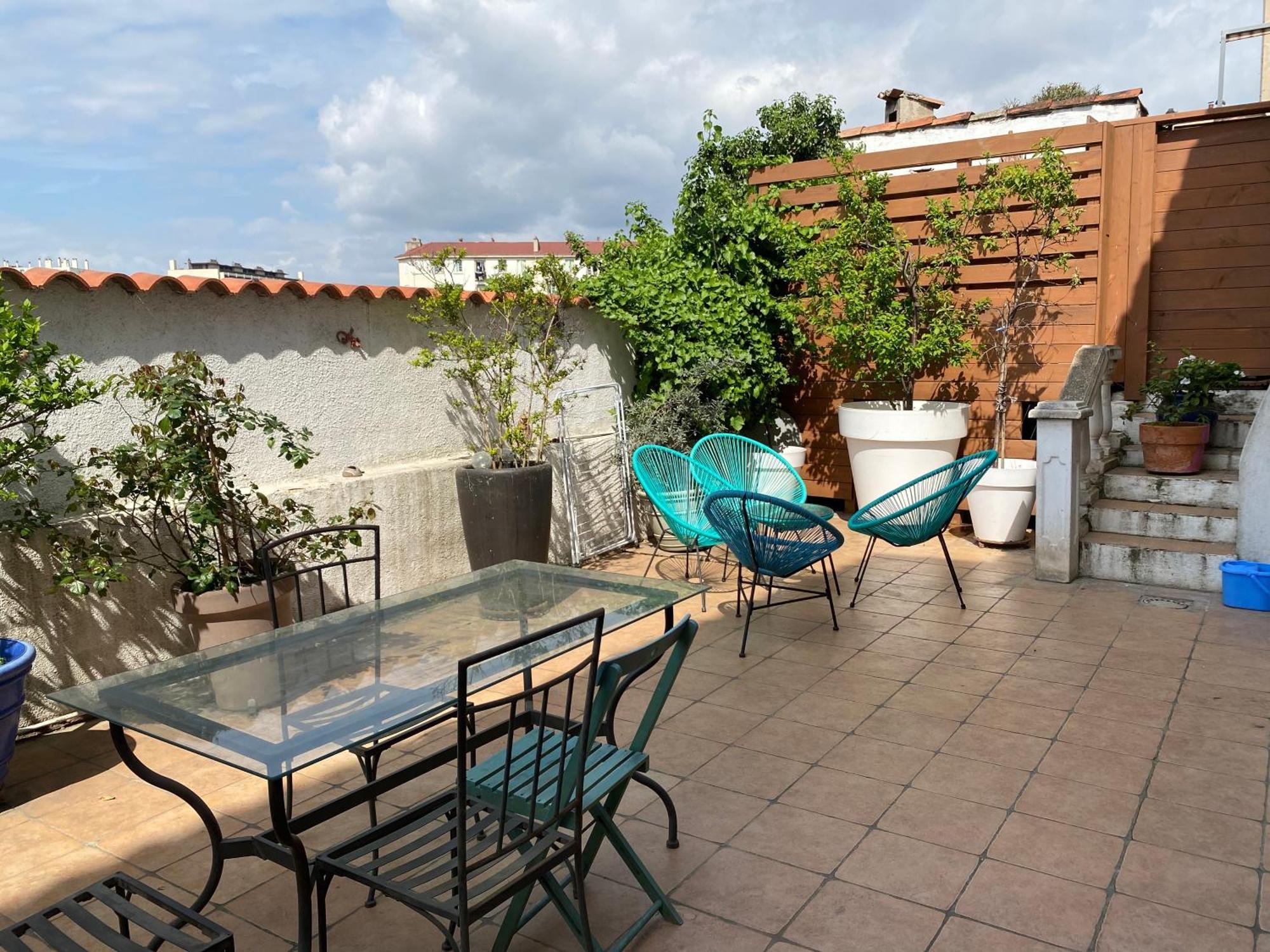 Maison 3 Chambres Gde Terrasse Proche Vieux Port Et Sncf Marsilia Exterior foto