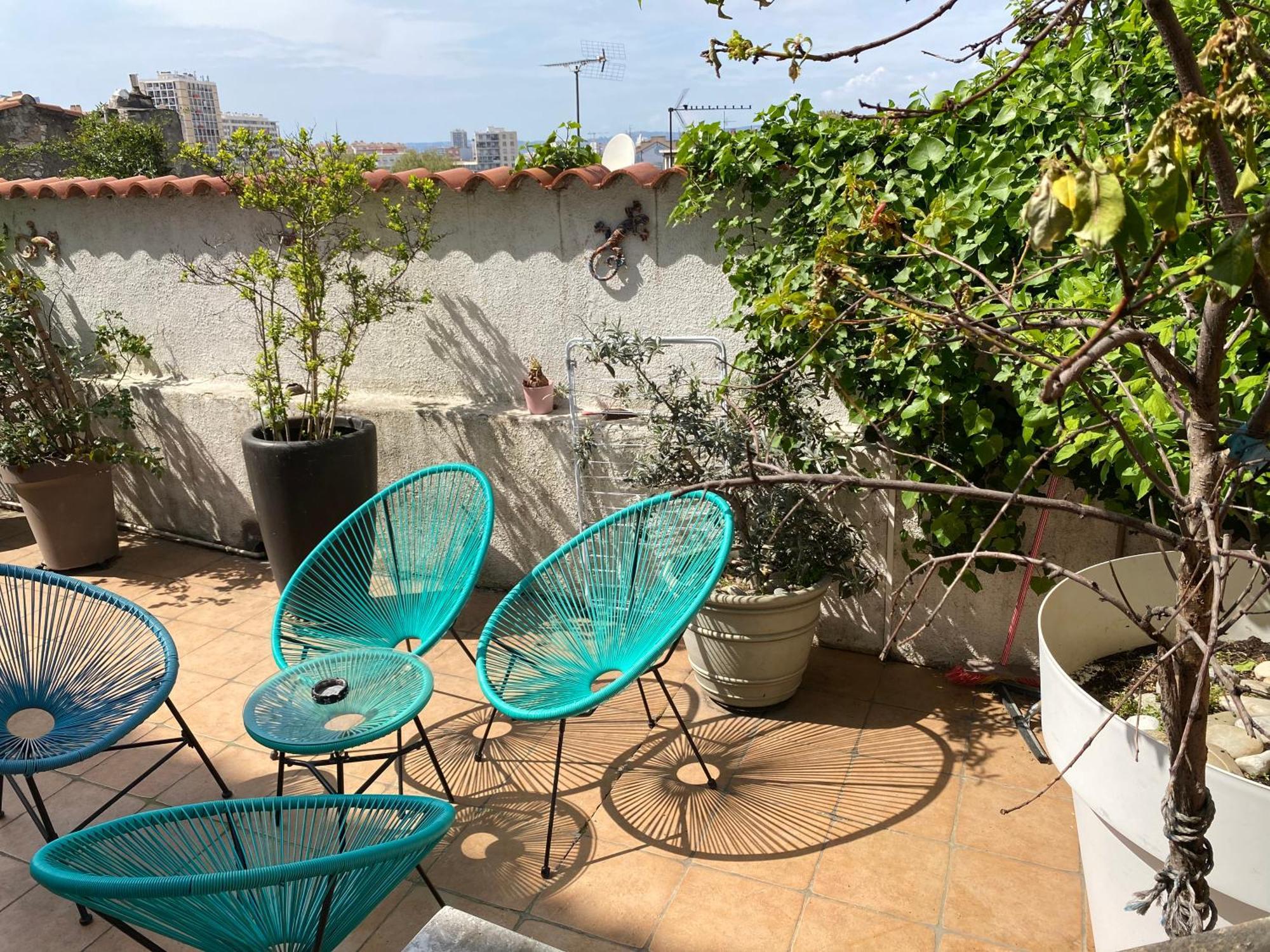 Maison 3 Chambres Gde Terrasse Proche Vieux Port Et Sncf Marsilia Exterior foto